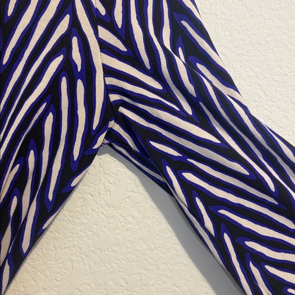 Diane Von Furstenberg Maternity geometric Long Sleeve Dress Medium - Picture 8 of 11